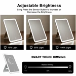 Miroir de courtoisie à LED
