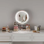 Miroir de coiffeuse avec rangement