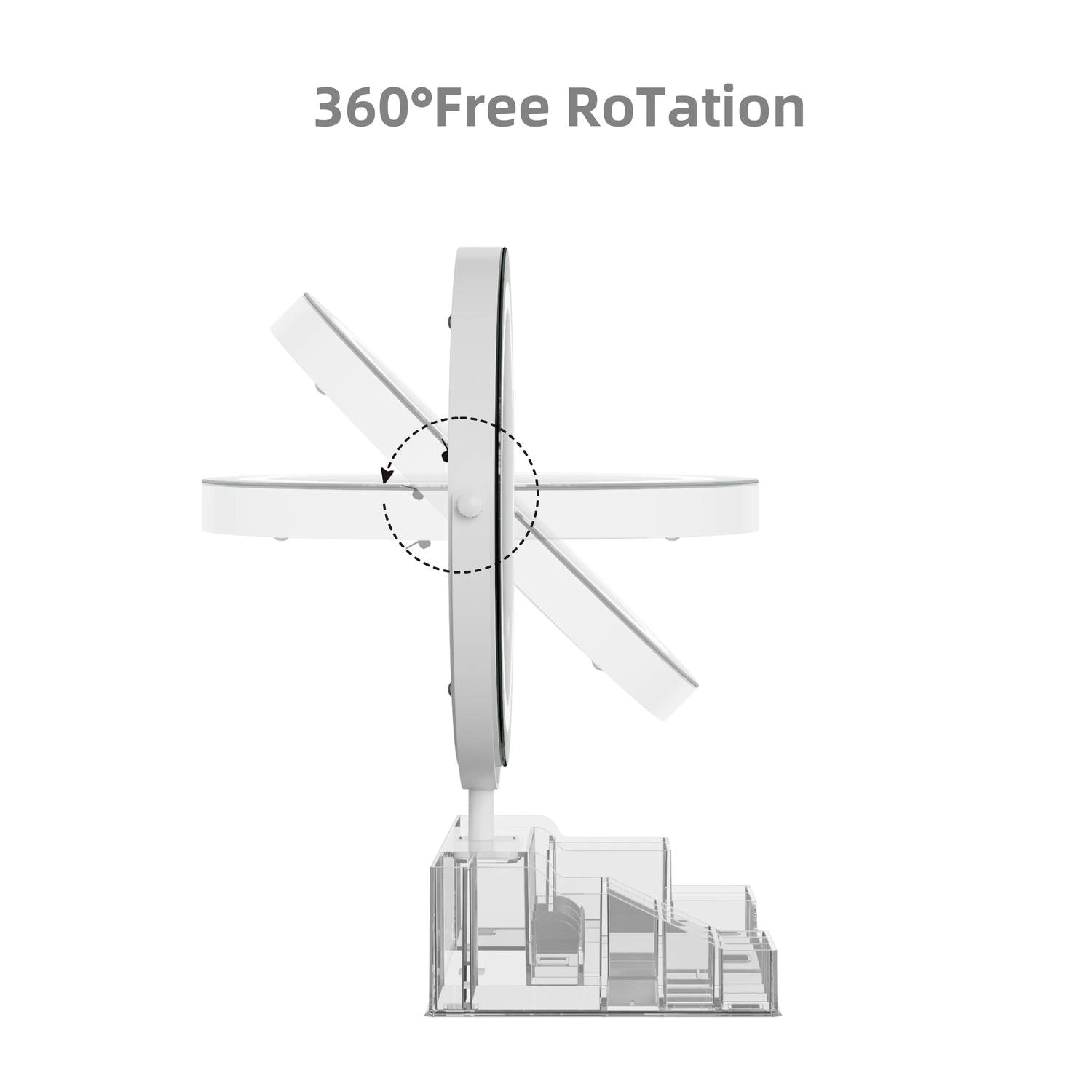 Vanity Mirror With Storage