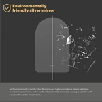 Arched LED Bathroom Mirror