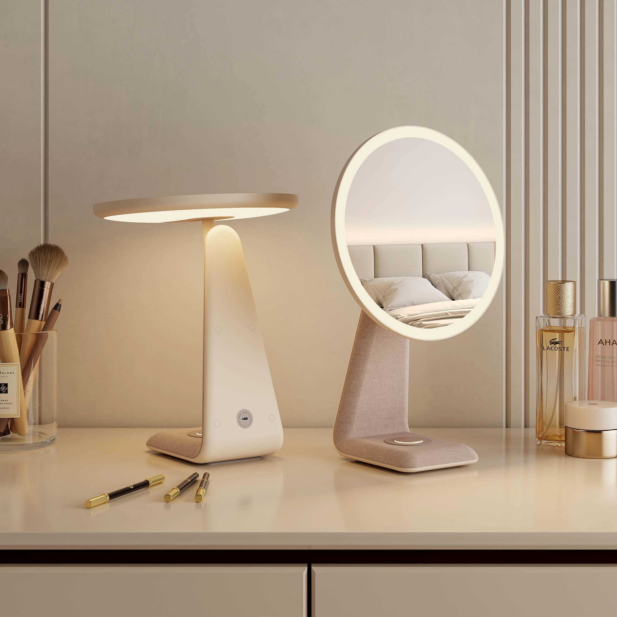 Miroir de courtoisie à LED