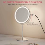 Miroir de coiffeuse avec luminothérapie LED