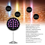 Miroir de coiffeuse avec luminothérapie LED