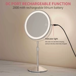 Miroir de coiffeuse avec luminothérapie LED