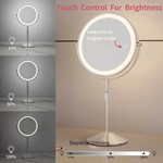 Miroir de coiffeuse avec luminothérapie LED
