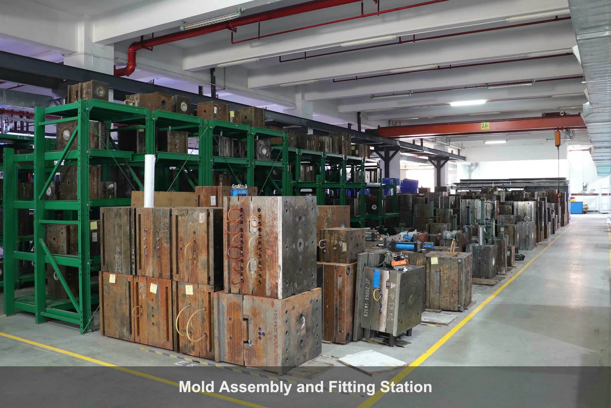Organized Mold Storage for Efficient Production Management