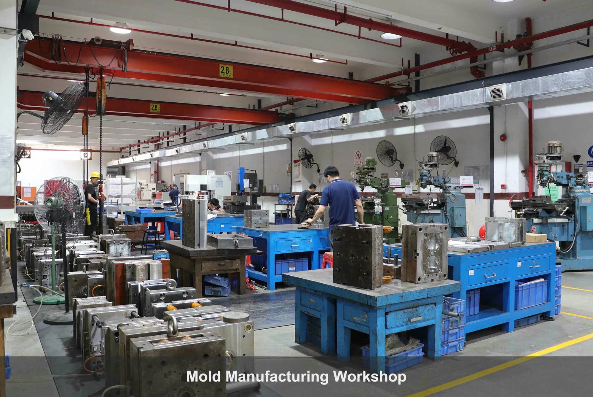 Fabrication intégrée de moules pour outillage complexe