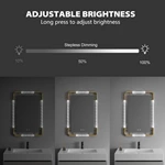 Miroir de salle de bain LED