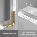 Miroir de salle de bain LED