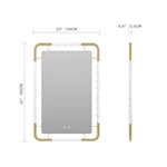 Miroir de salle de bain LED