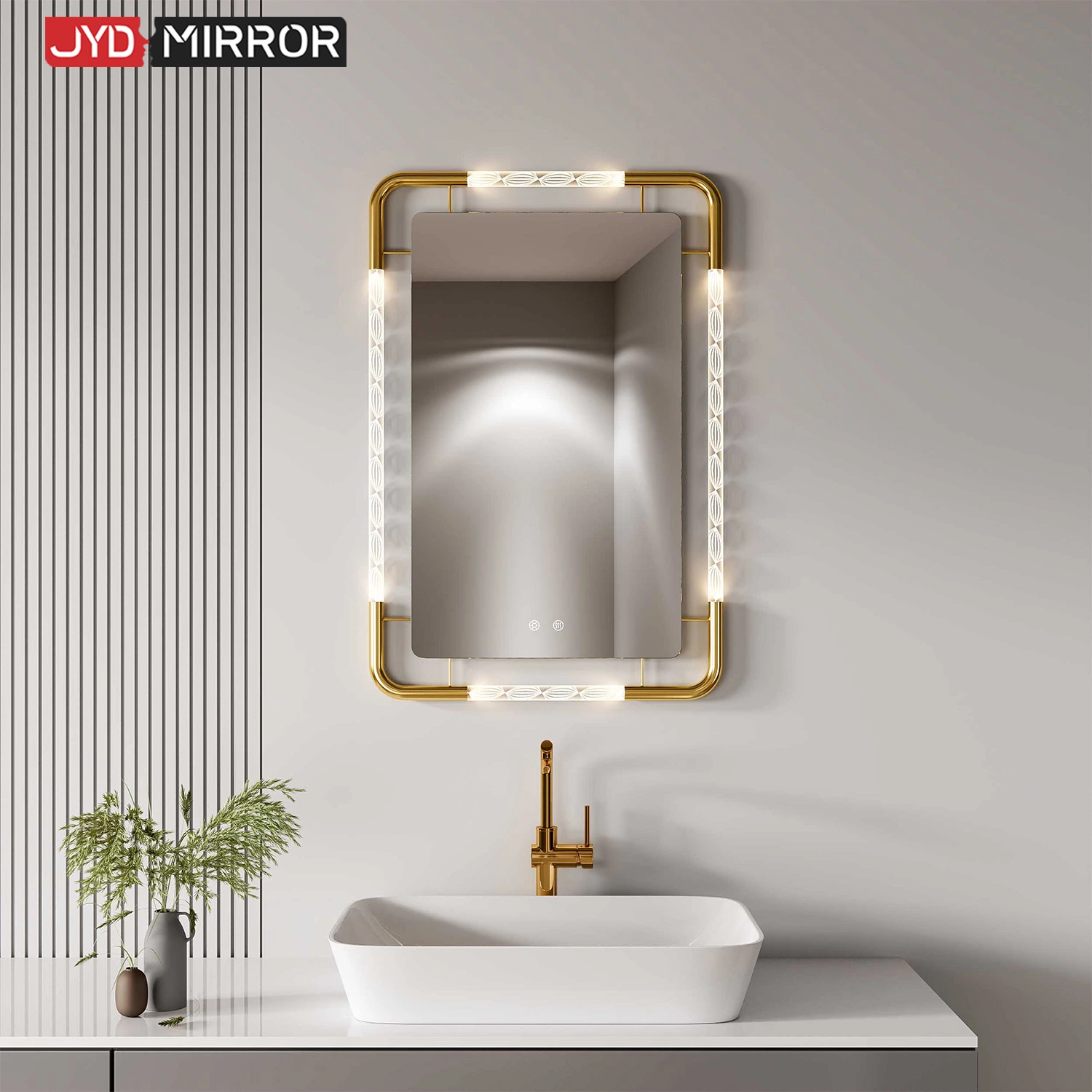 Miroir de salle de bain LED