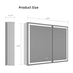 Led Bathroom Mirror Cabinet