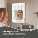 LED Bathroom Mirror Cabinet