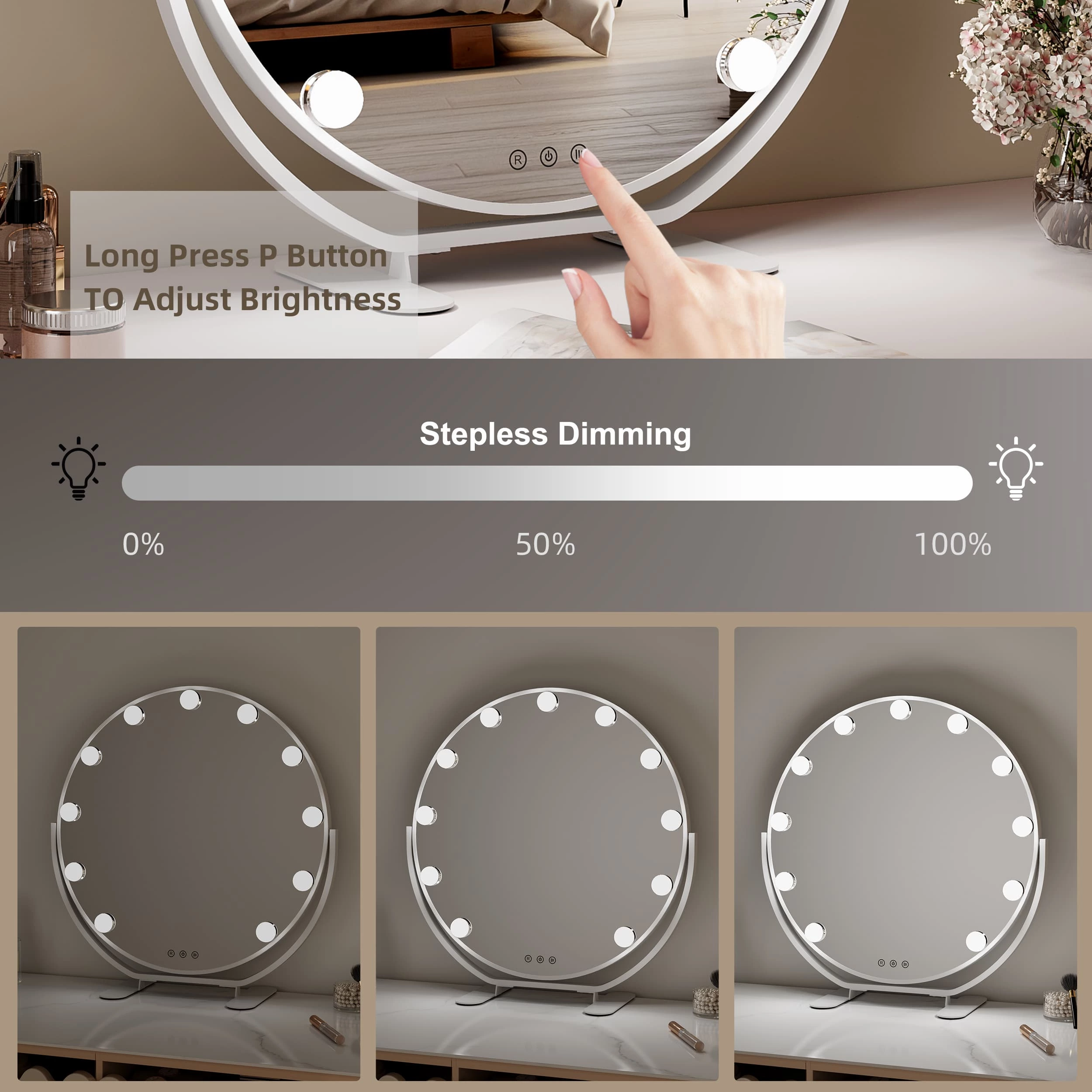 Hollywood Vanity Mirror