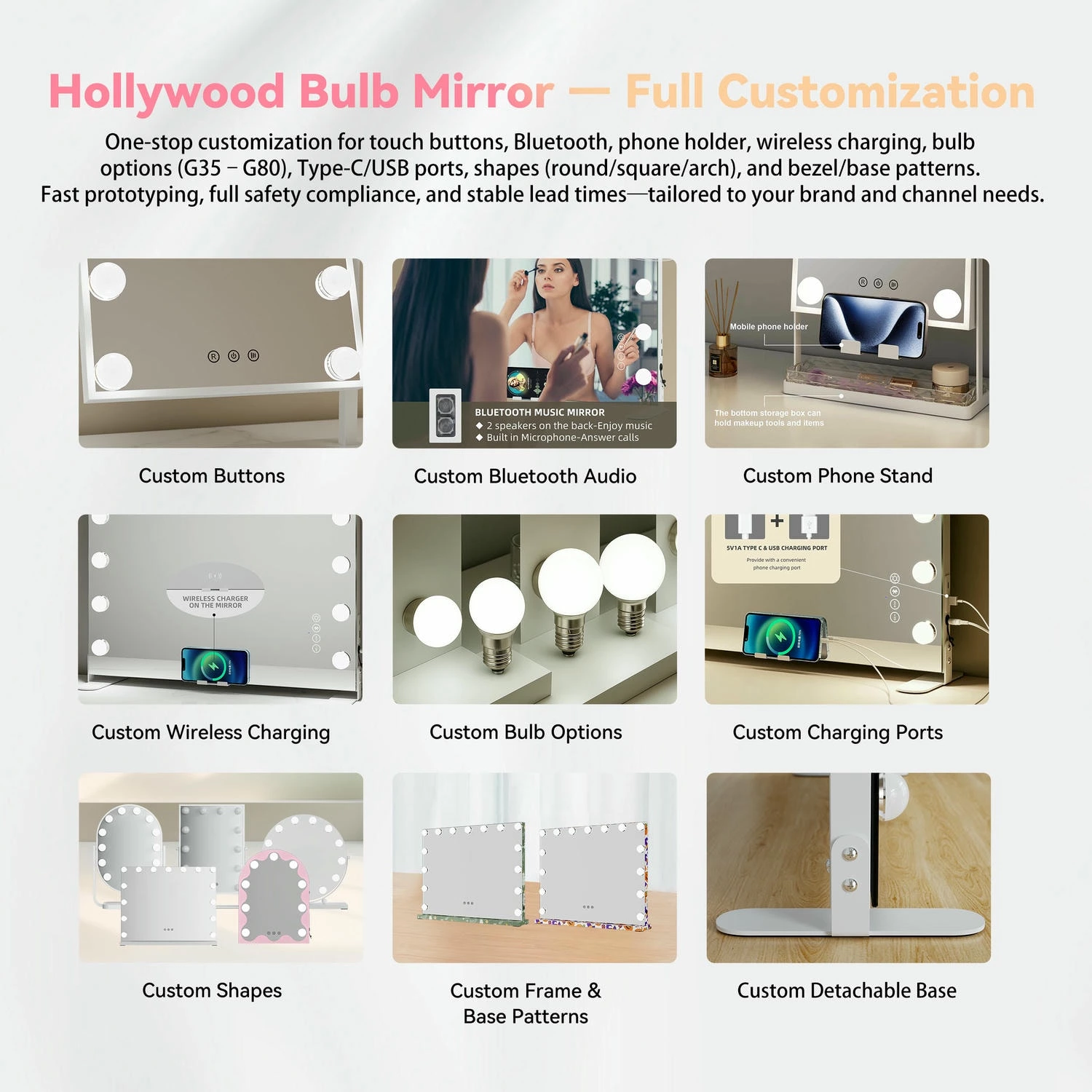 Hollywood Vanity Mirror