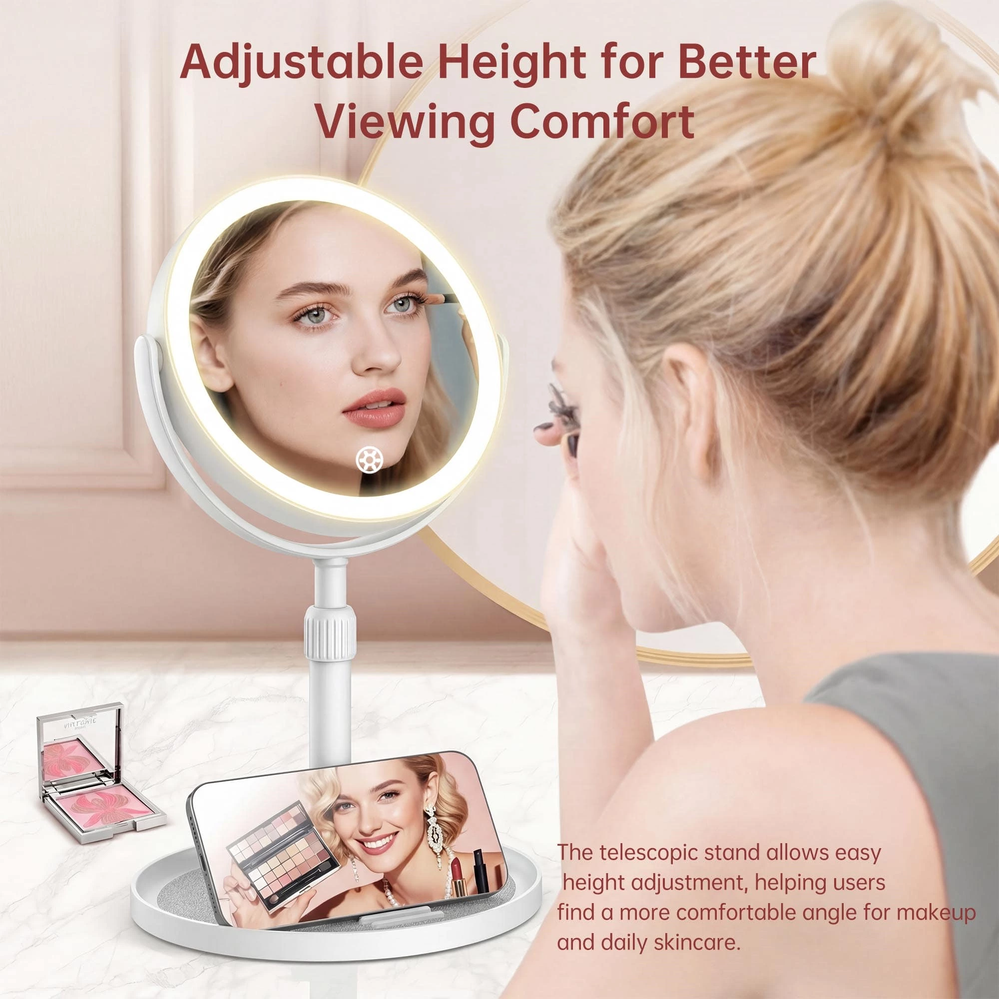 Lighted Vanity Mirror