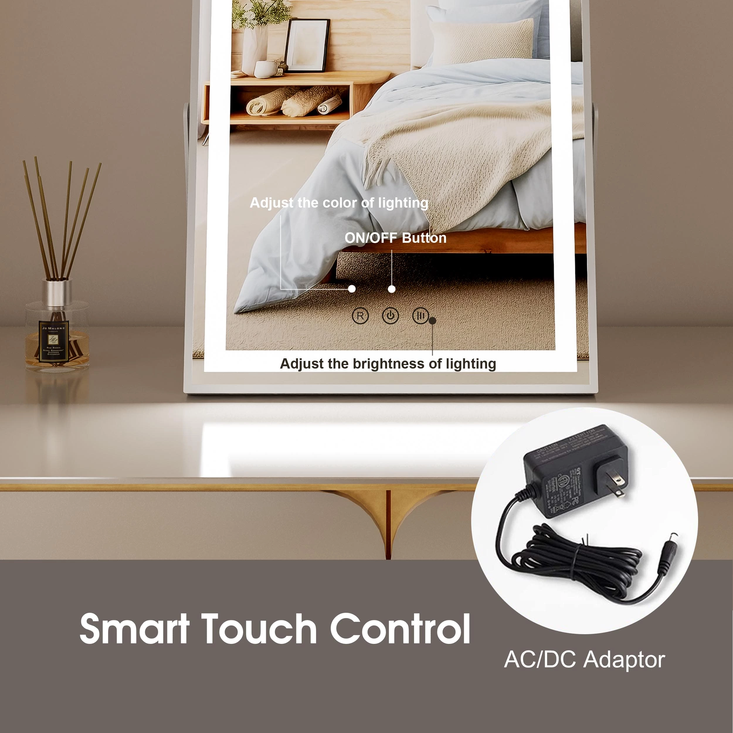 Cosmetic Mirror With Lights