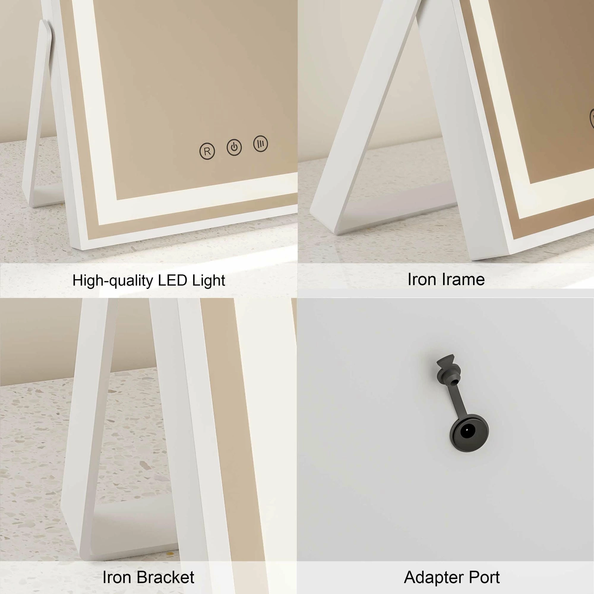 Illuminated Makeup Mirror