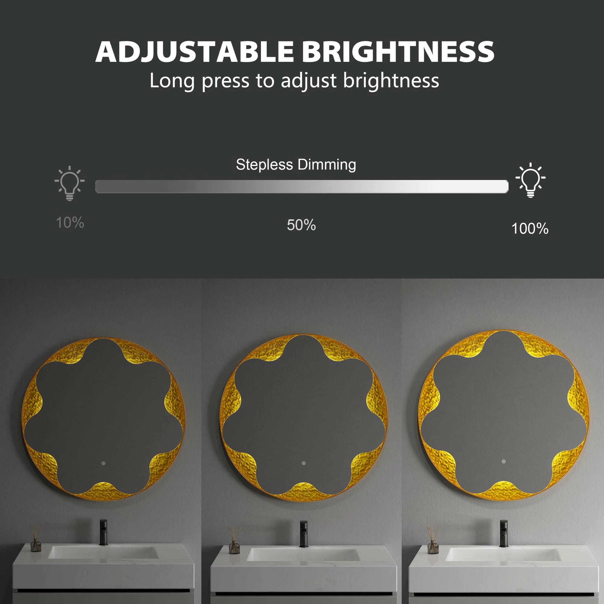 Wall Mounted Bathroom Mirror