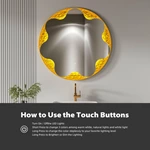 Circular Bathroom Mirror Light