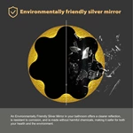 Lighted Round Bathroom Mirror