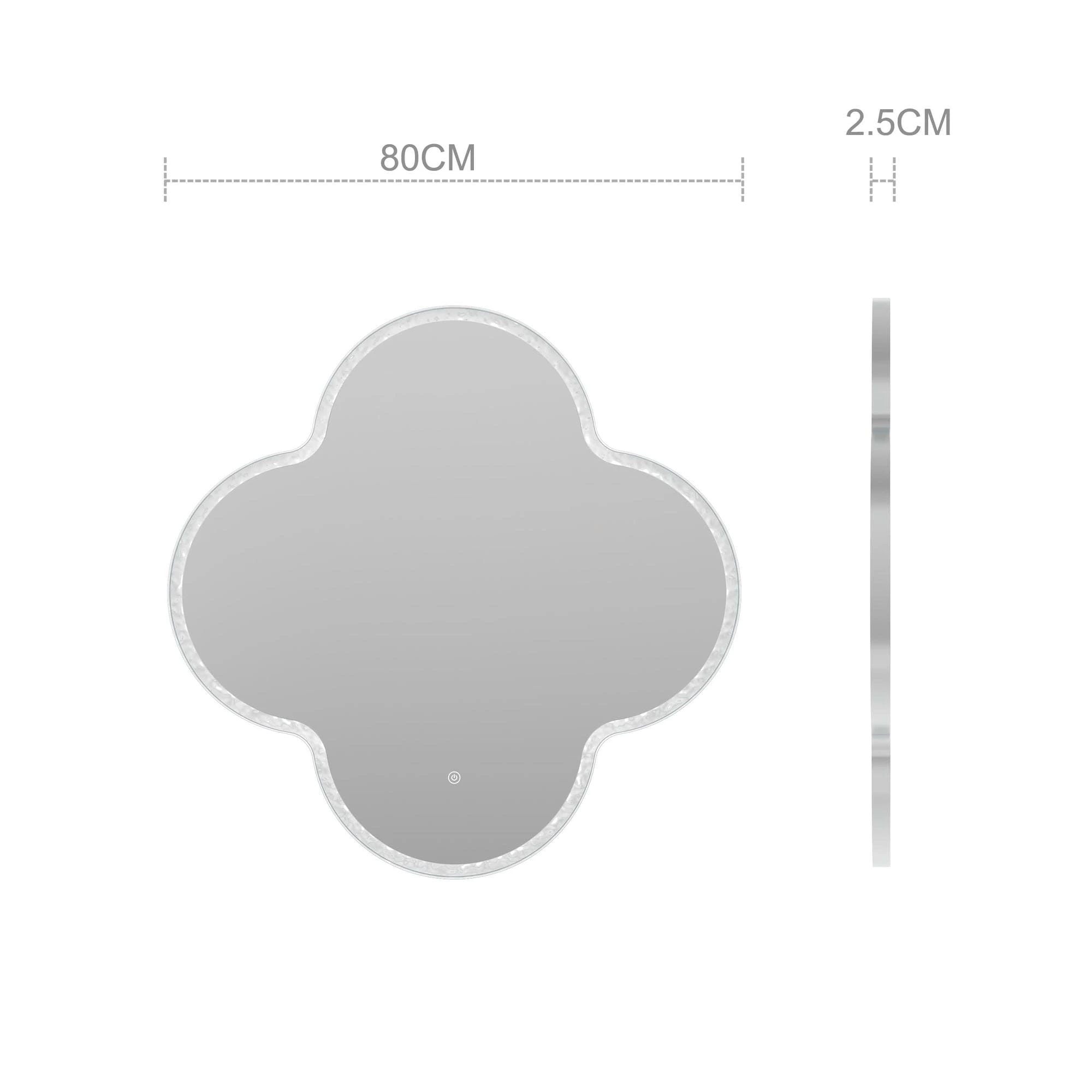 Irregular Shaped Bathroom Mirrors