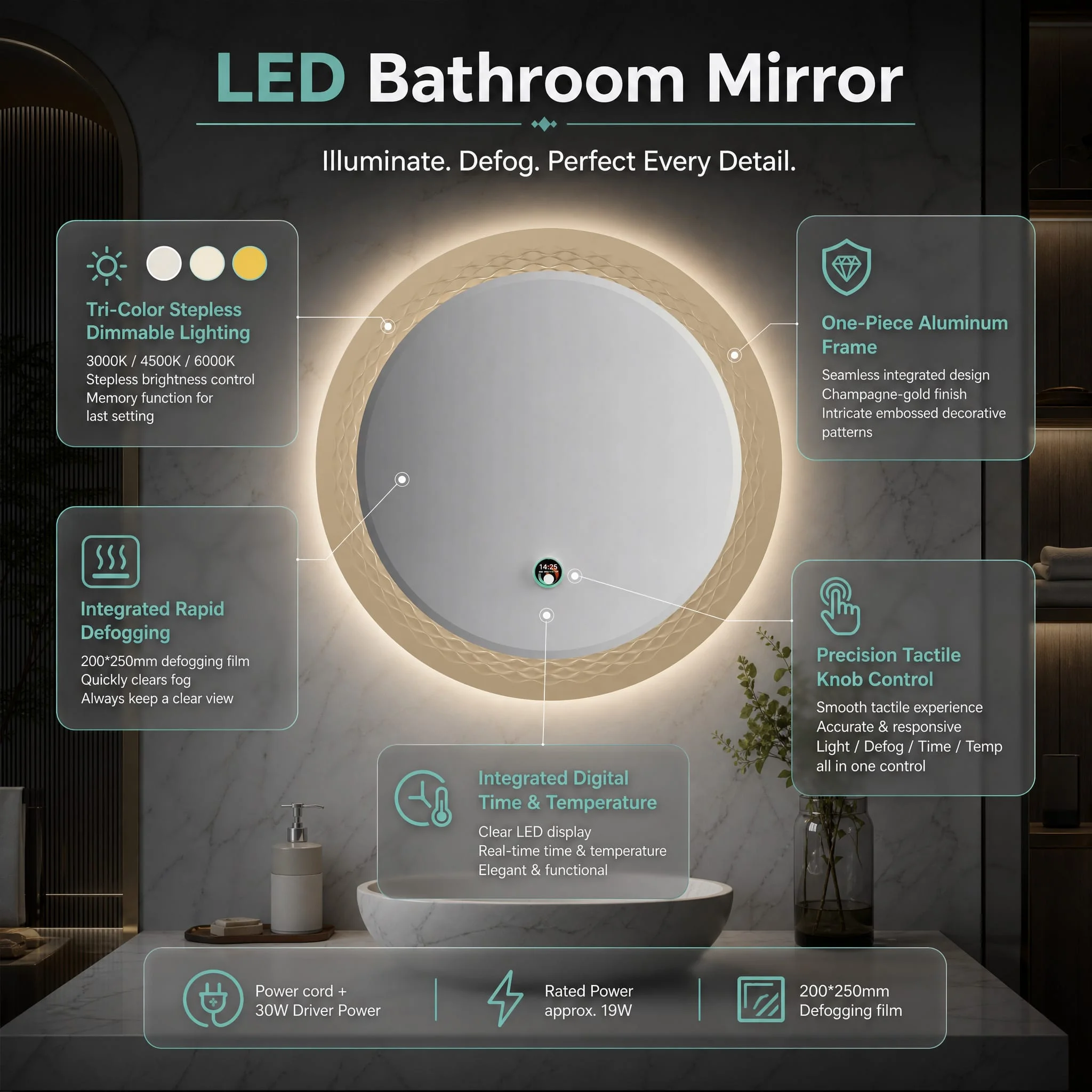 Modern Bathroom Mirror