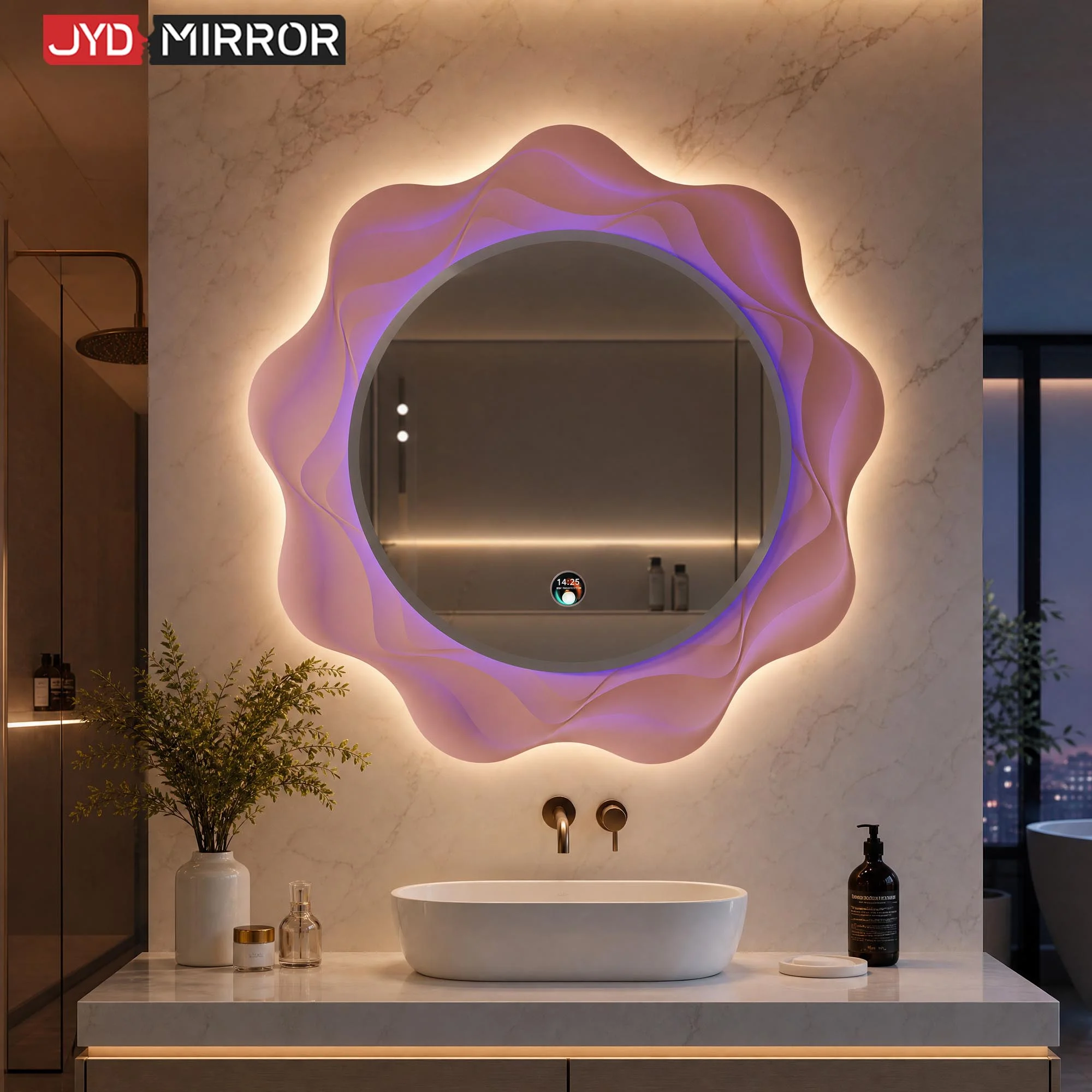 Irregular Bathroom Mirror