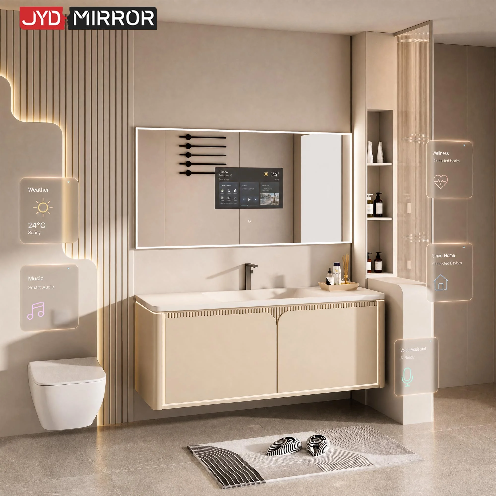 Tv Bathroom Mirror