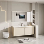 Bathroom Mirror With Television