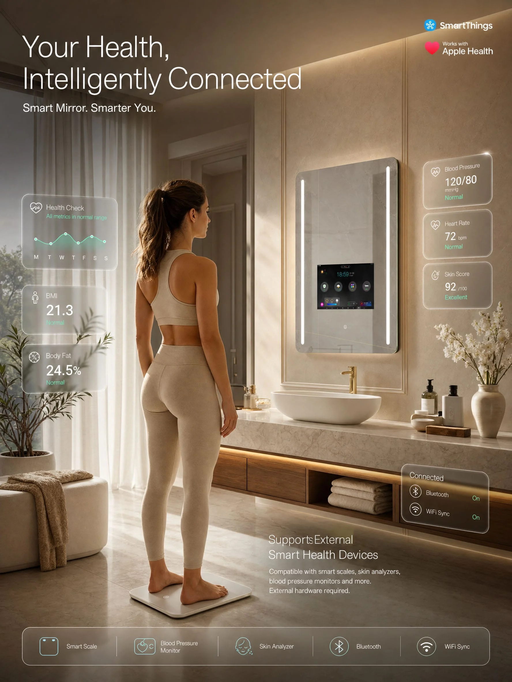 Led Bathroom Mirror With Tv