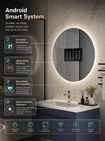 Smart Bathroom Mirror With Tv
