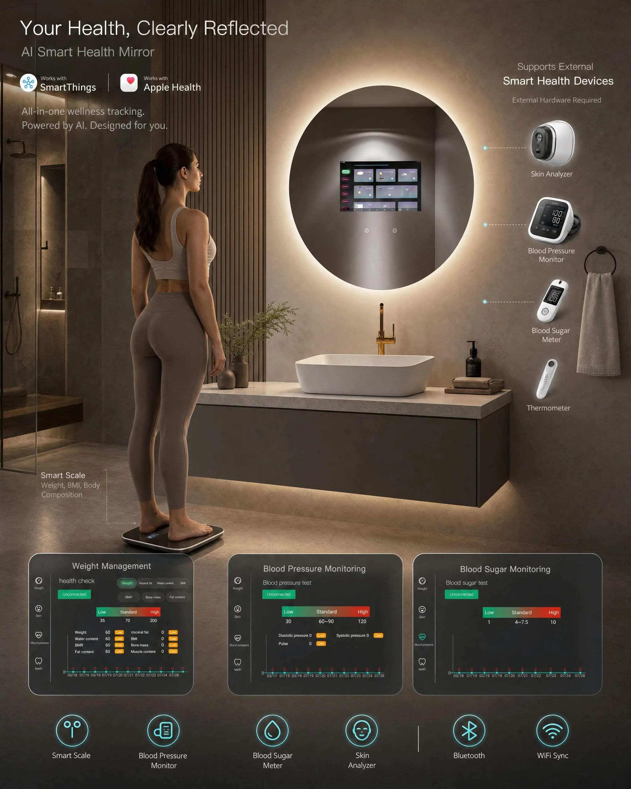 Led Bathroom Mirror With Tv
