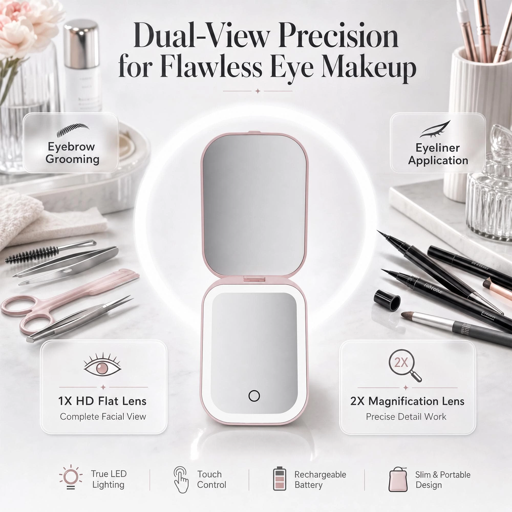Makeup Mirror With Lights