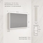 Voice Control Mirror Cabinet