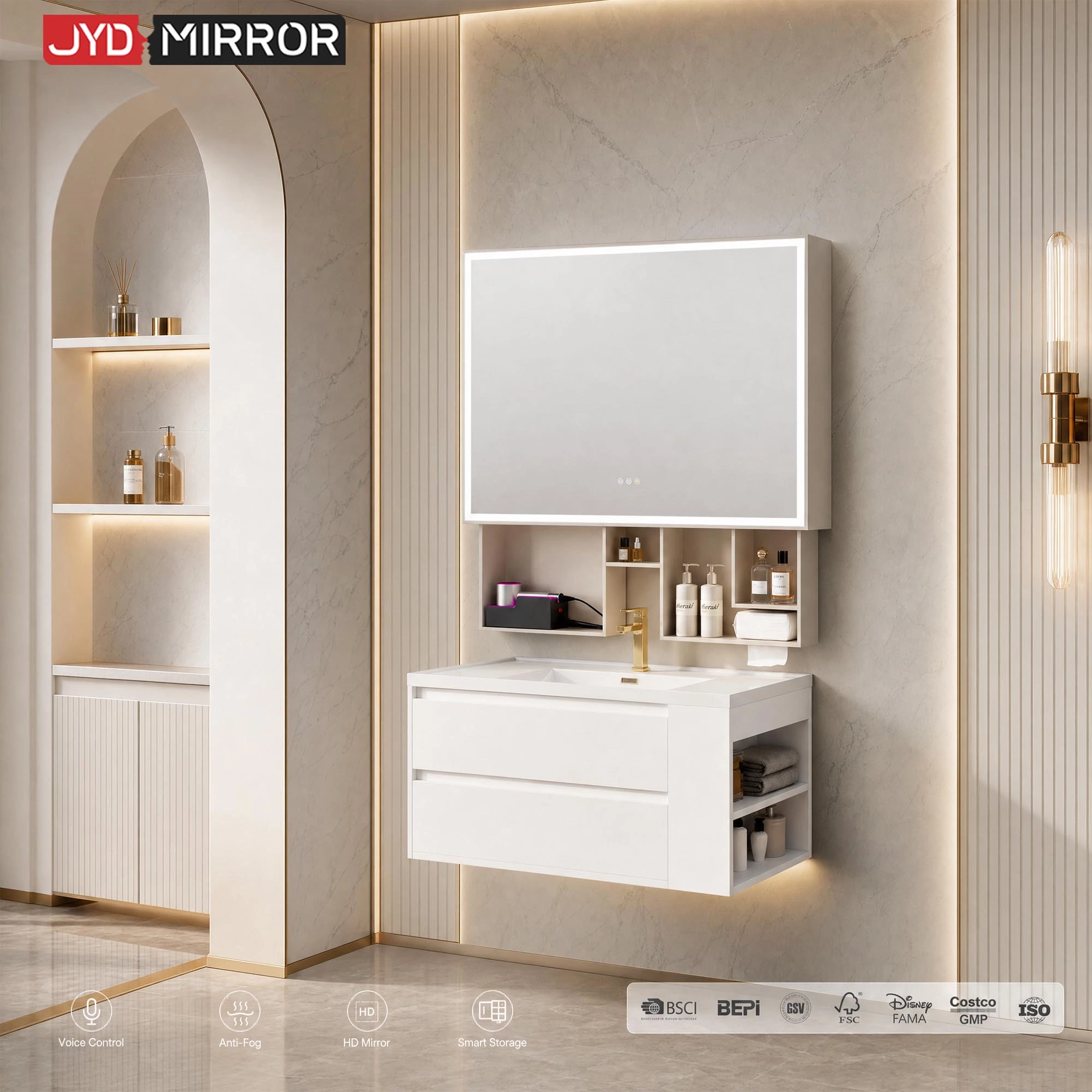 Smart Bathroom Mirror Cabinet