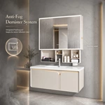 Anti-Fog Mirror Cabinet With Light