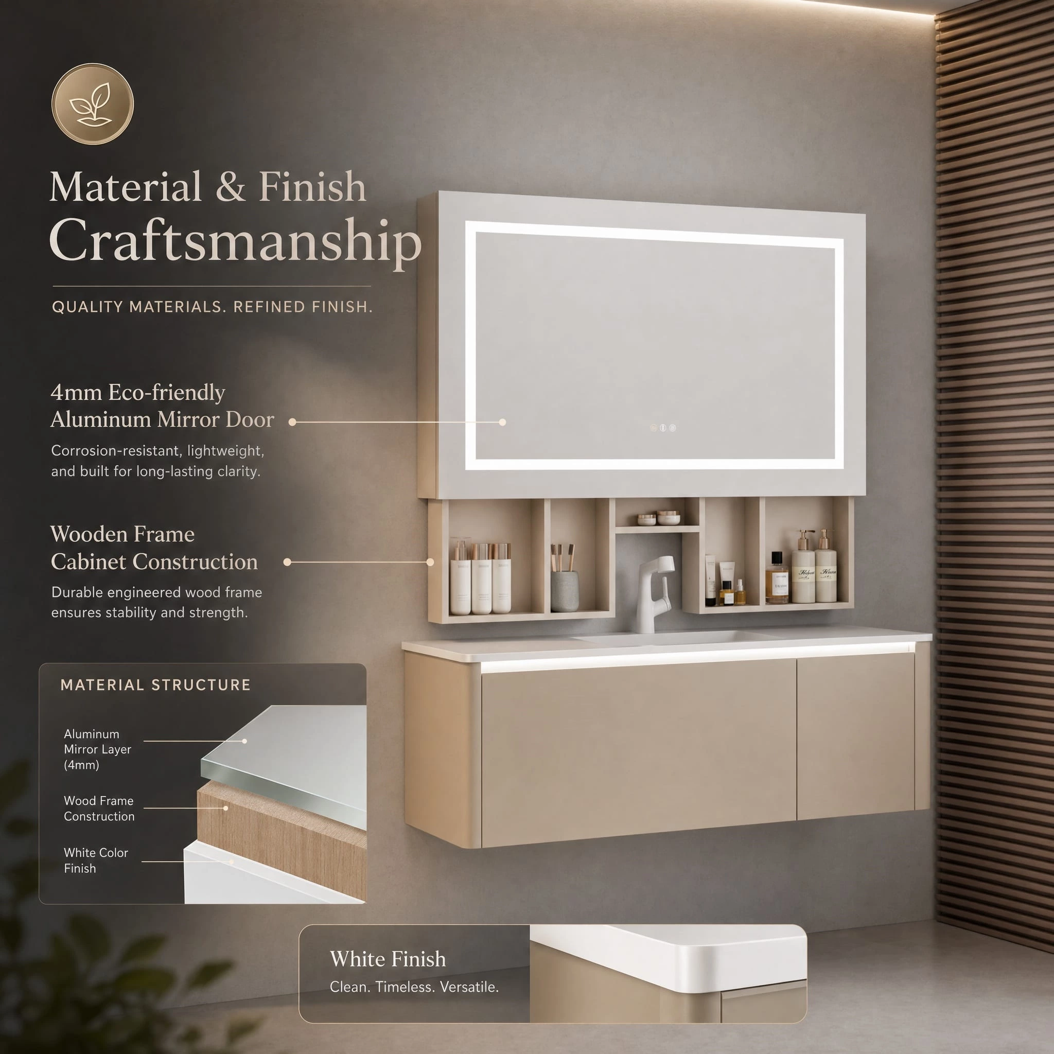 Ai Smart Mirror Cabinet
