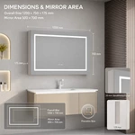 Intelligent Bathroom Cabinet With Mirror
