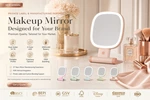 Rechargeable Makeup Mirror With Lights