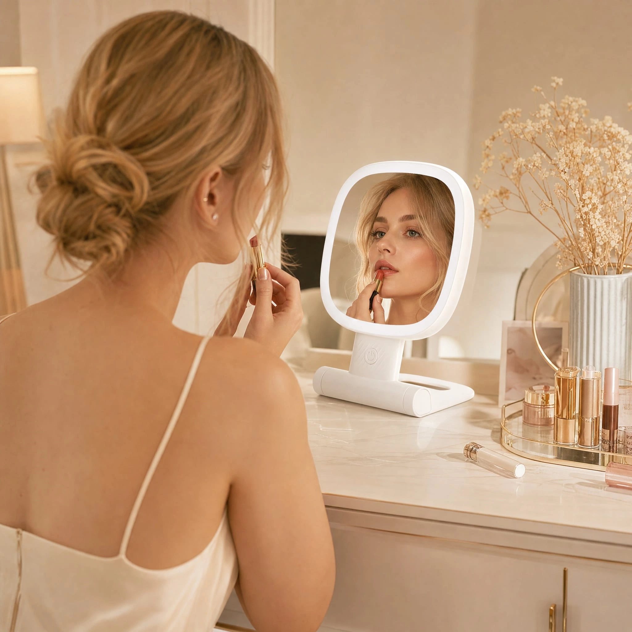 Portable Led Vanity Mirror