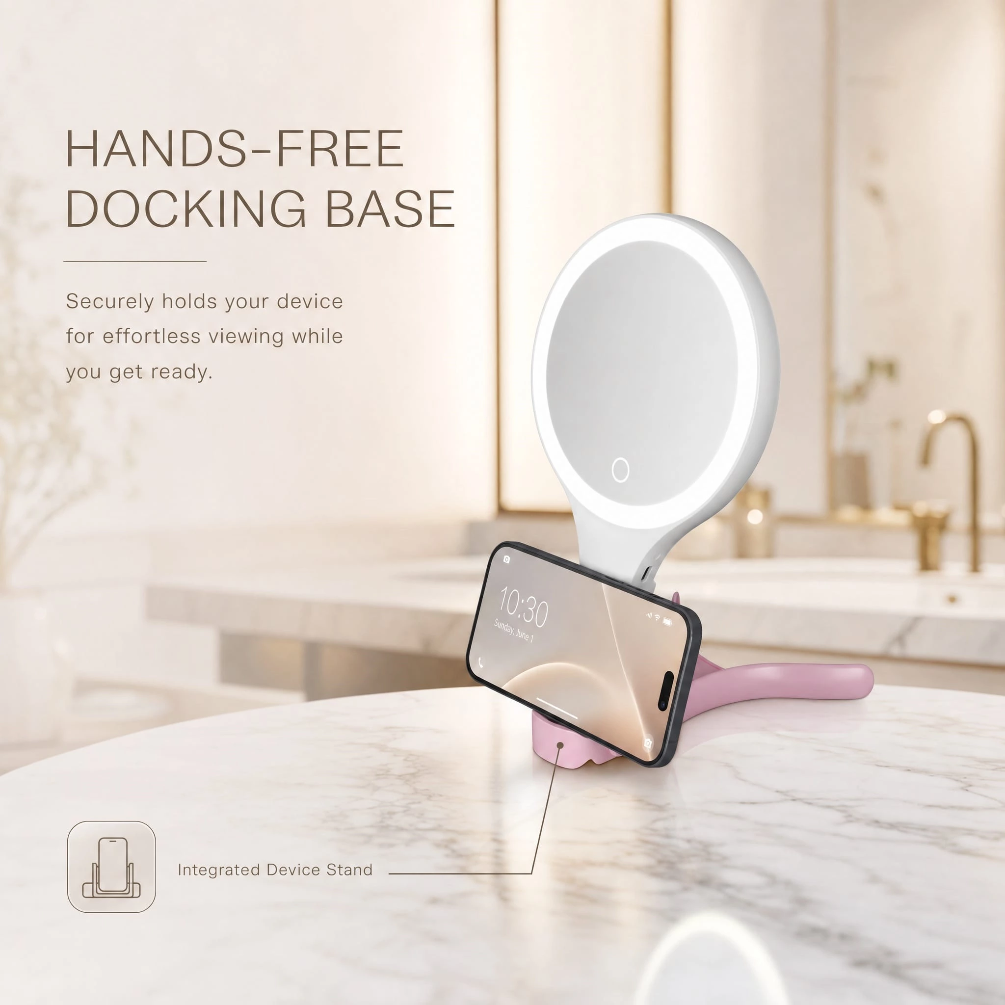 Led Handheld Mirror