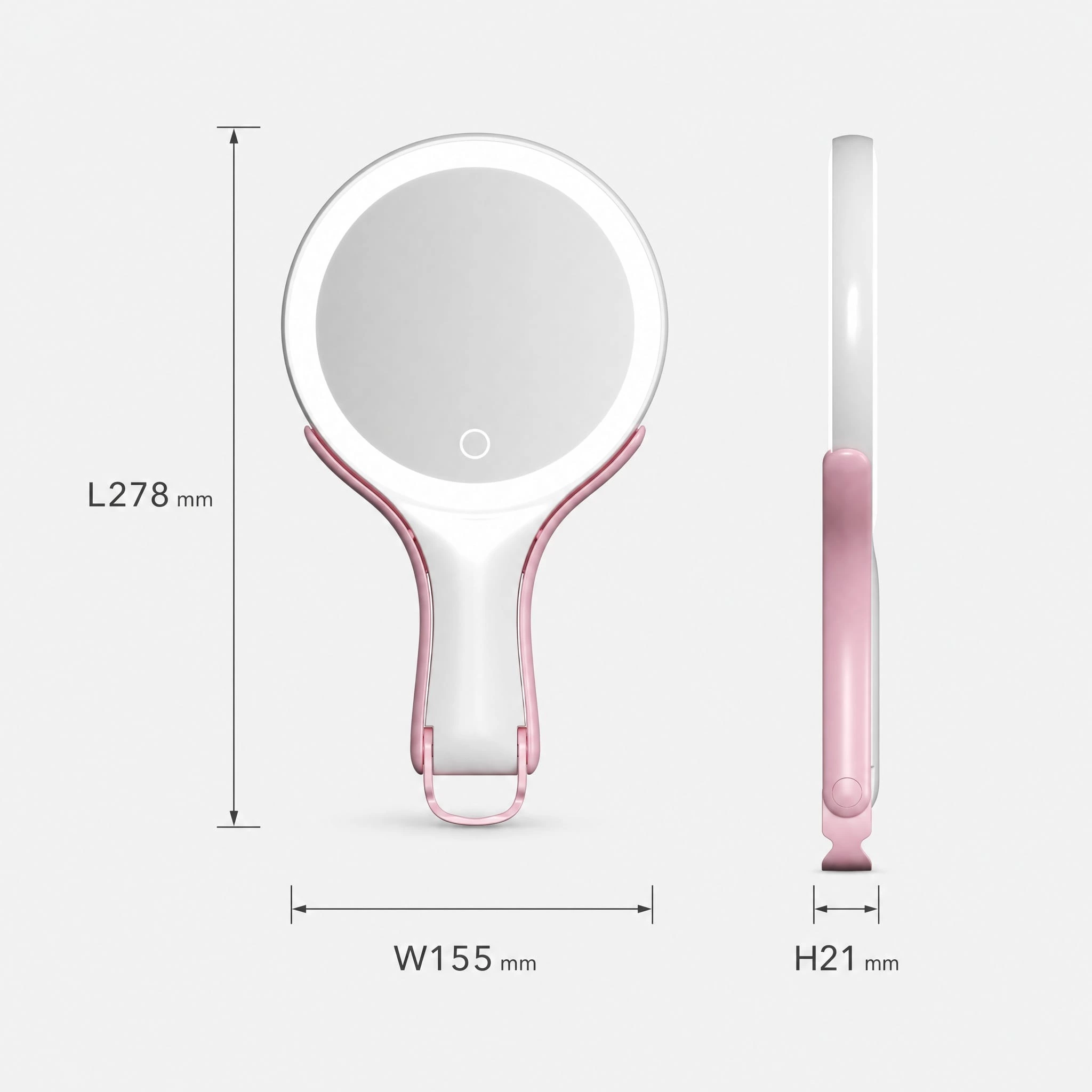 Foldable Vanity Mirror