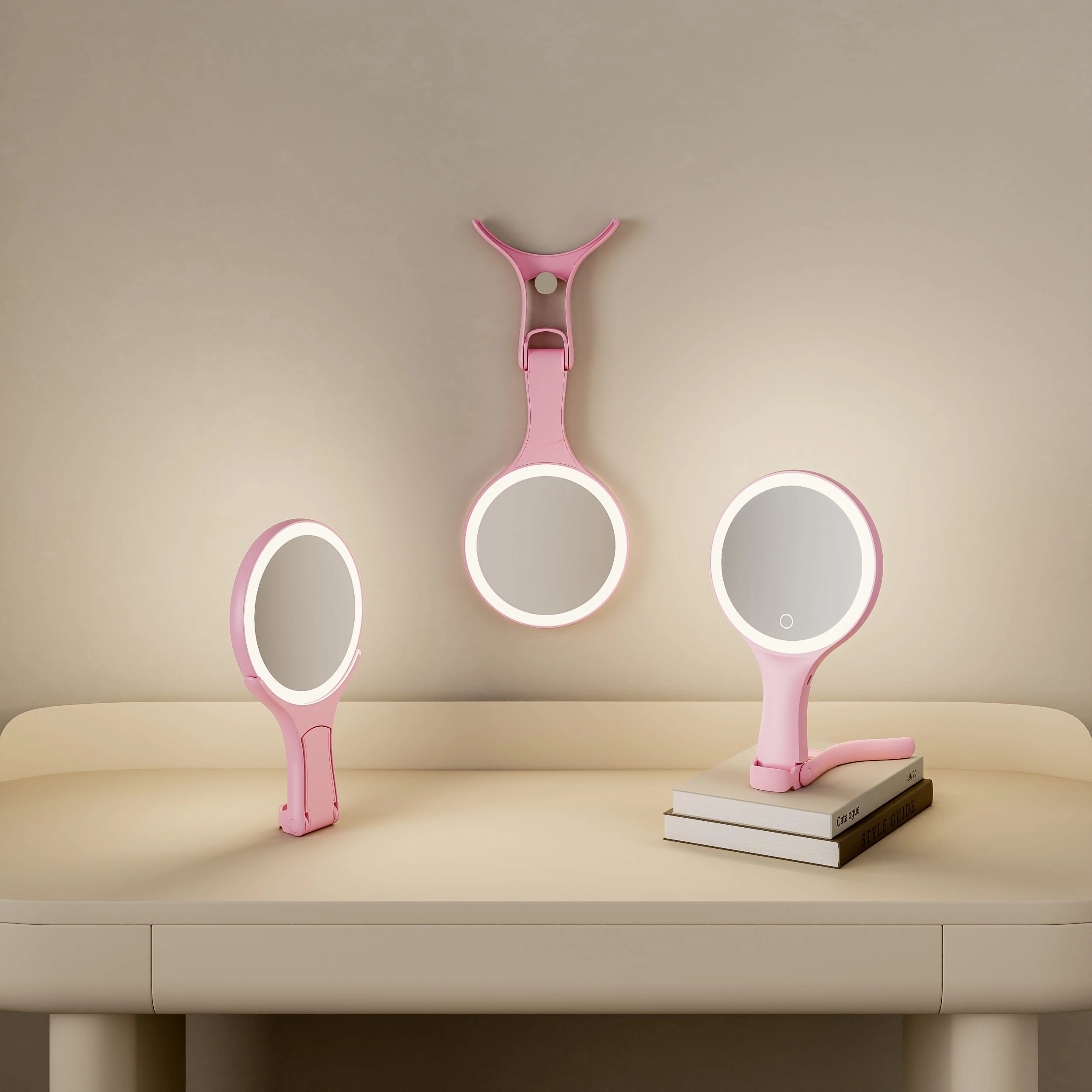 Folding Makeup Mirror