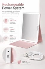 foldable cosmetic mirror