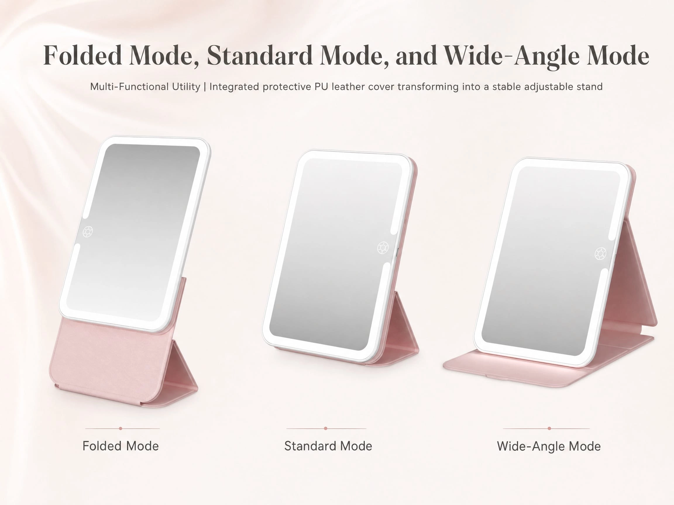 Rechargeable Travel Mirror