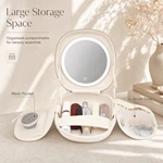 Travel Cosmetic Bag With Mirror