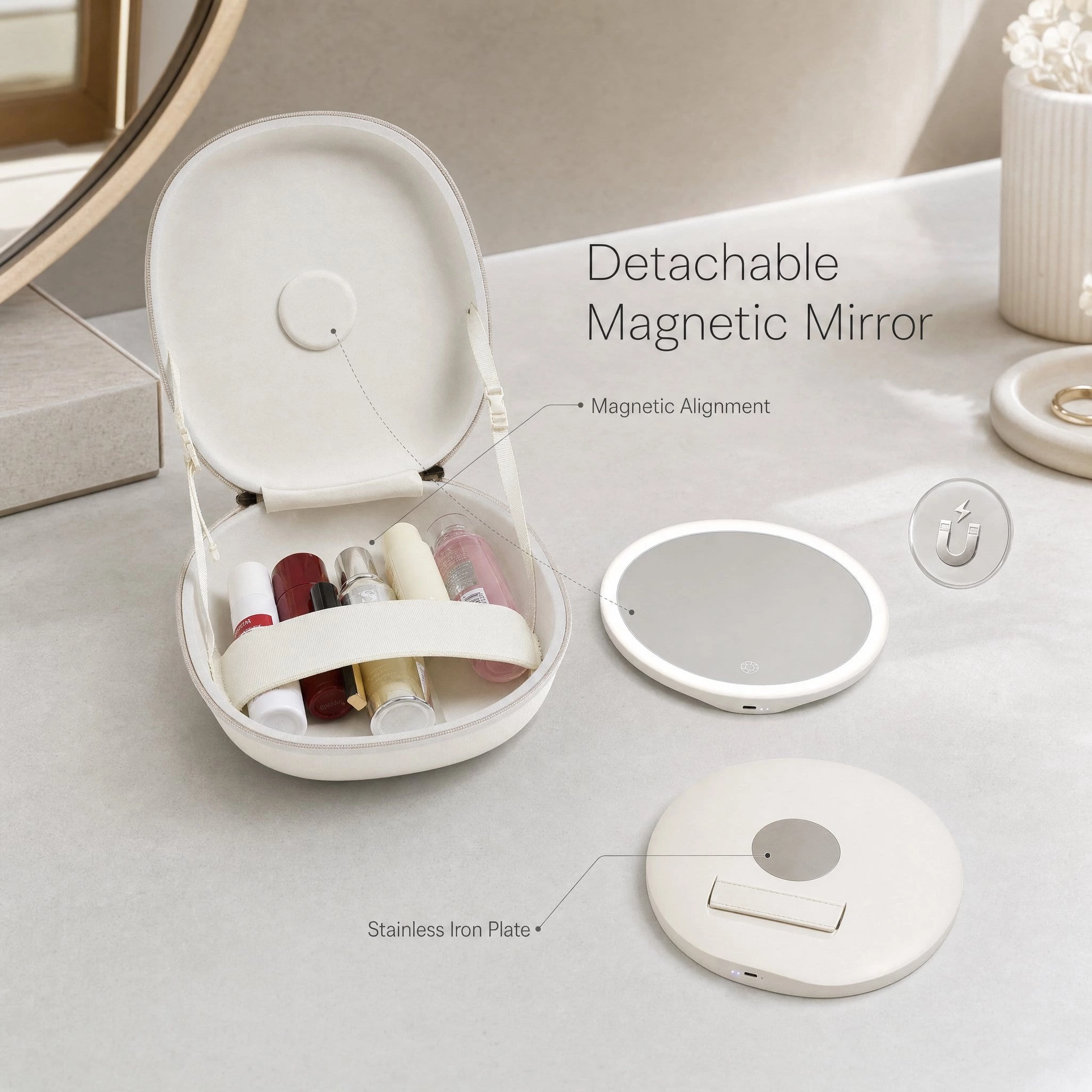 Makeup Case With Mirror