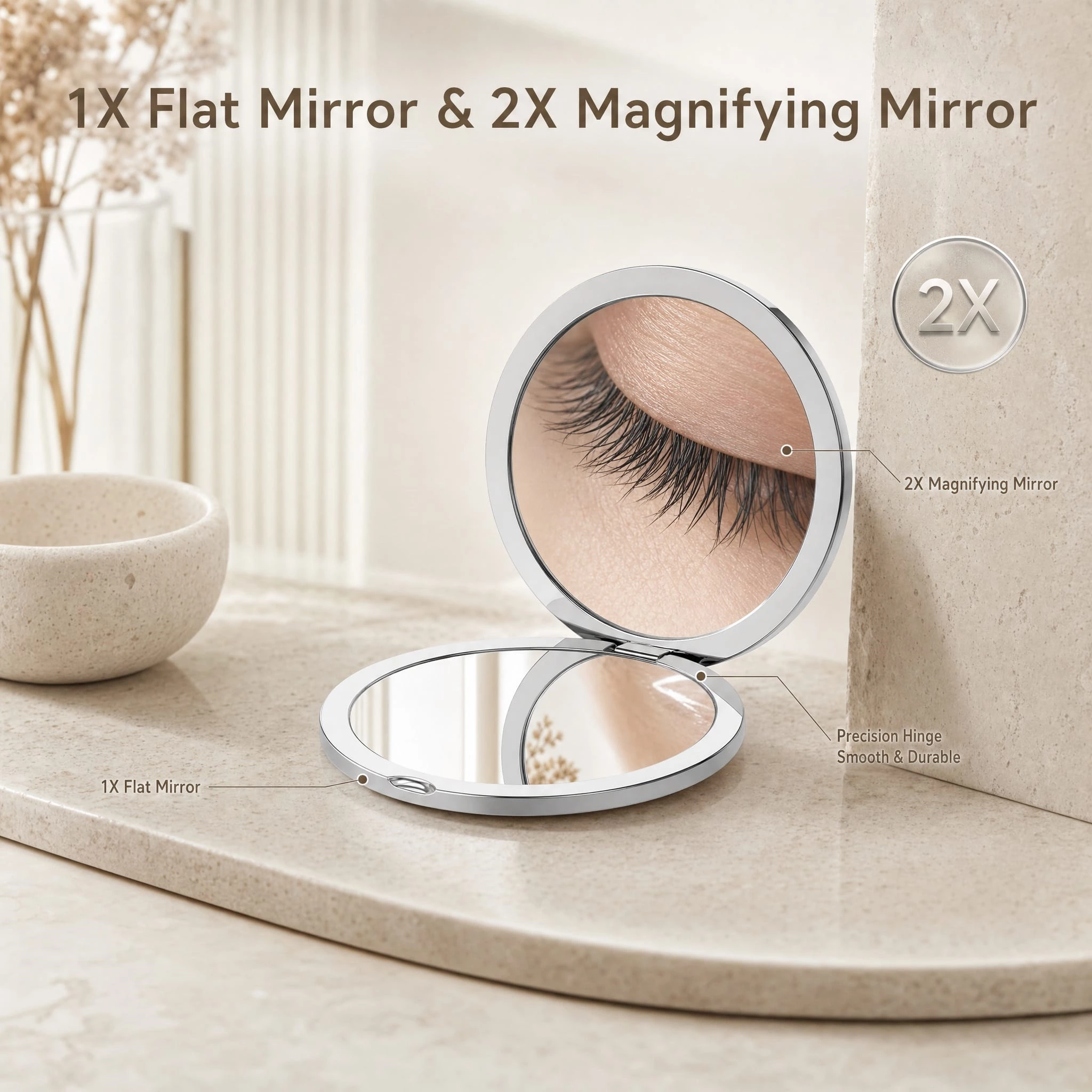 Portable Makeup Mirror