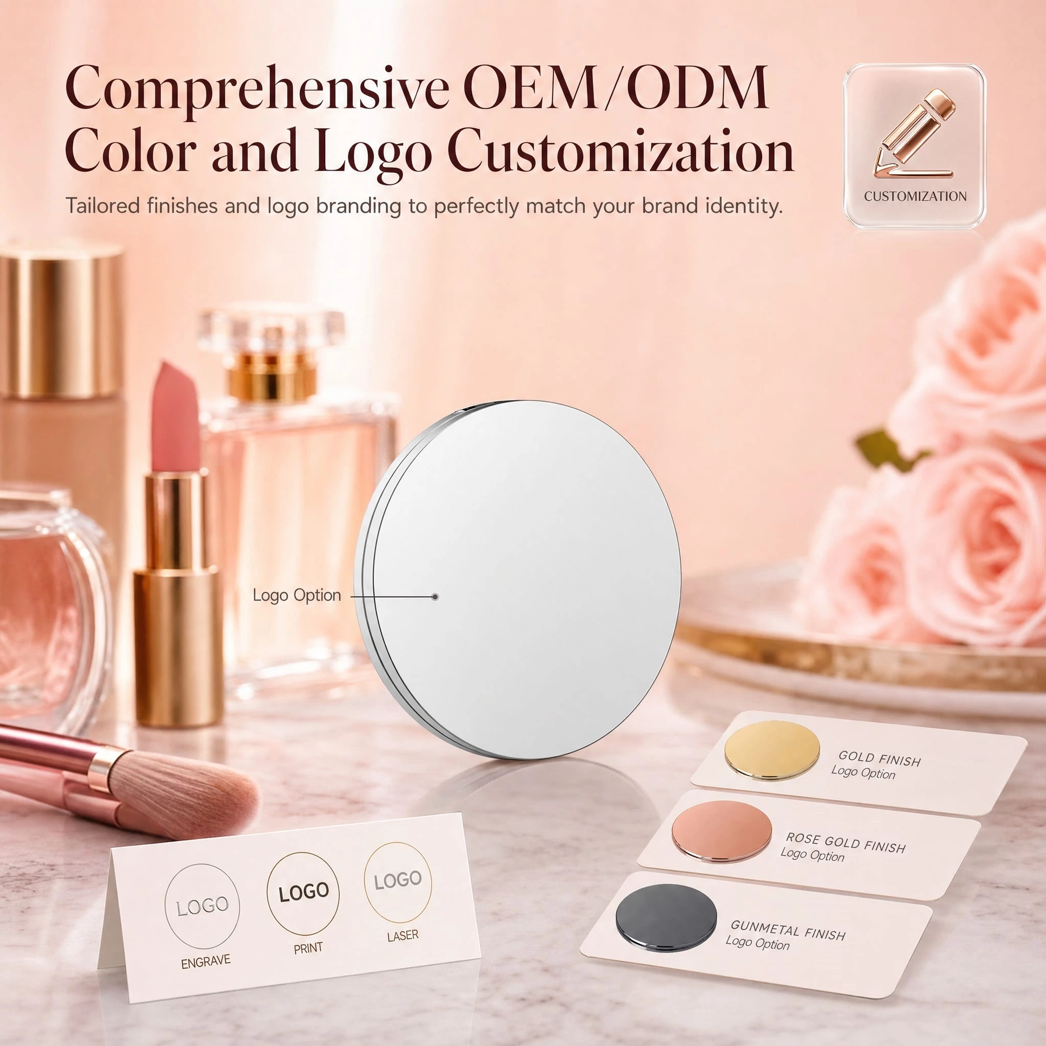 Foldable Makeup Mirror